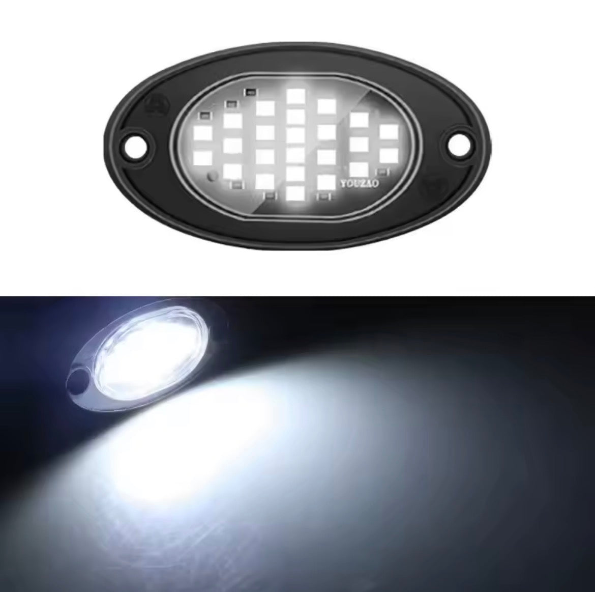 Battery Powered Rock Light