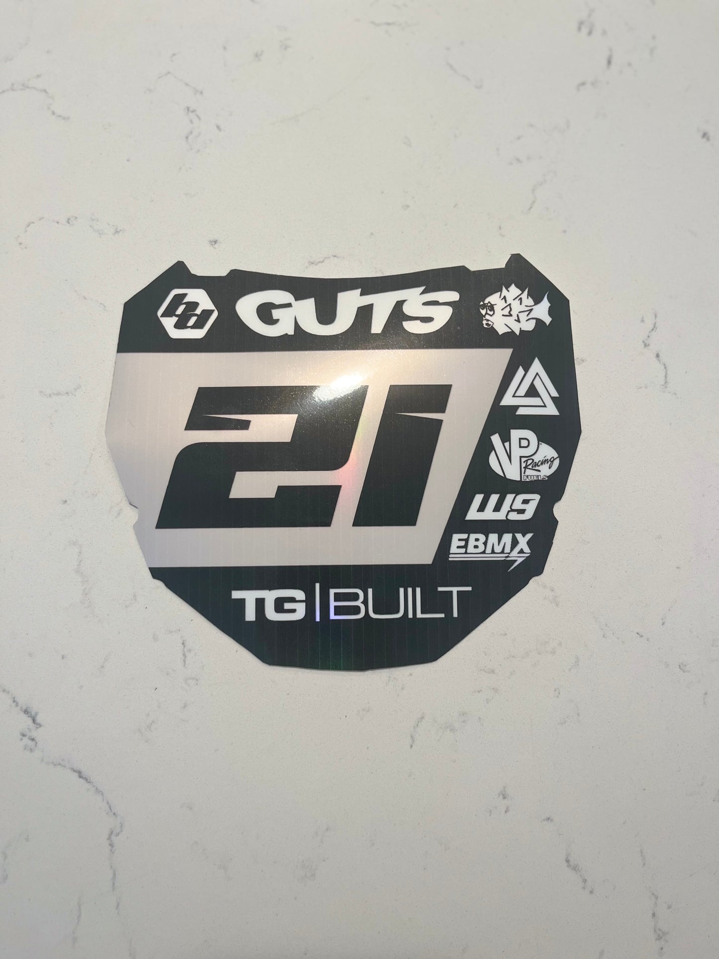 PRE-MADE Holographic Odi Decal