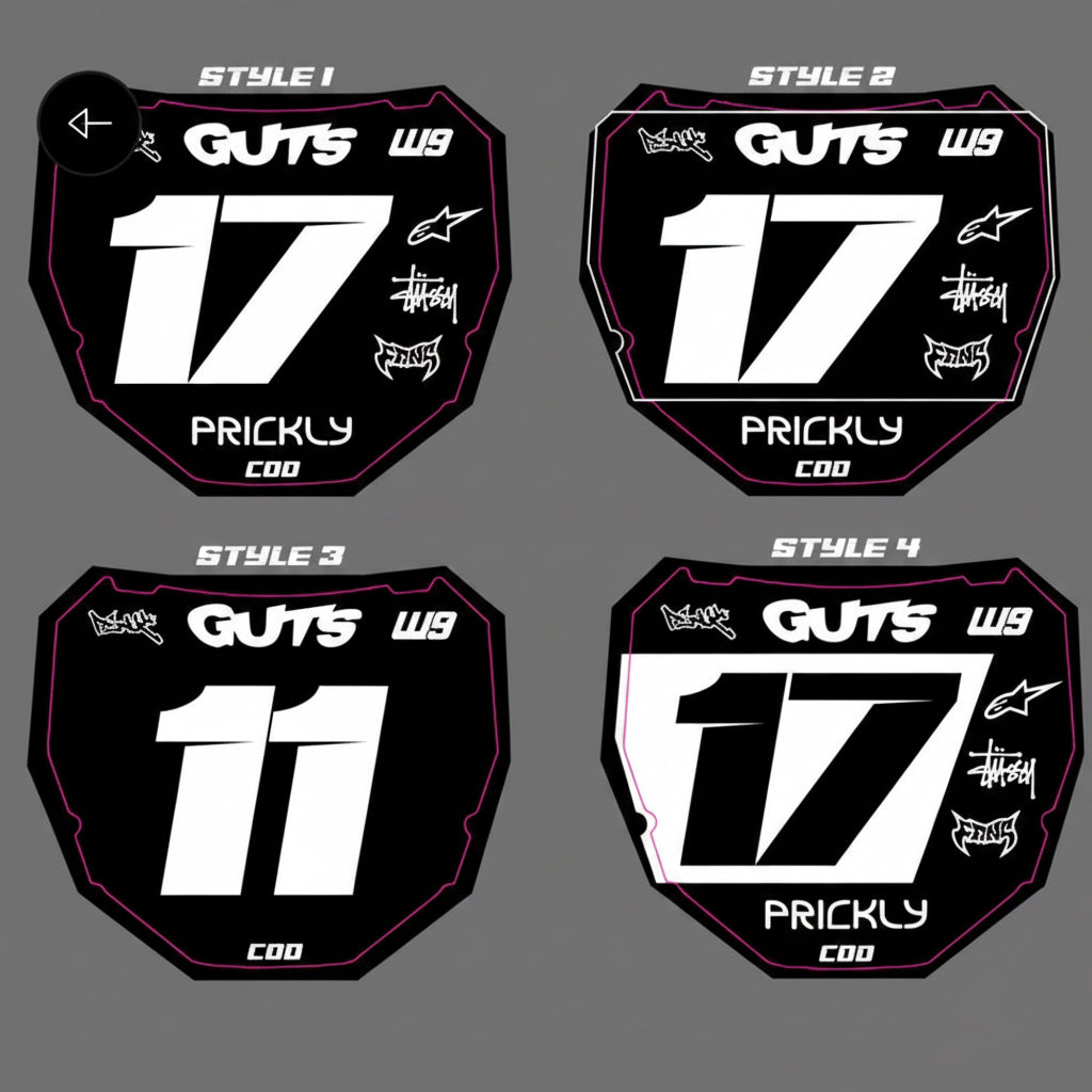 PRE-MADE Holographic Odi Decal